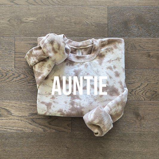 Auntie Tie Dye Sweatshirt