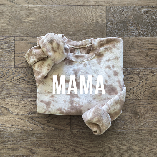 Mama Tie Dye Sweatshirt