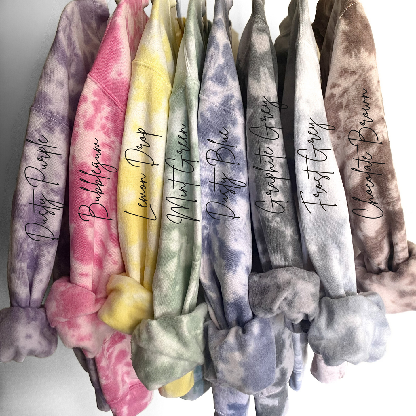 Auntie Embroidered Tie Dye Sweatshirt