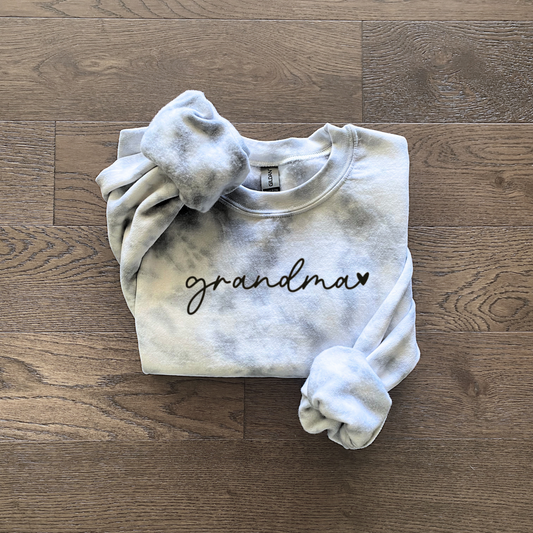 Tie Dye Grandma Sweatshirt